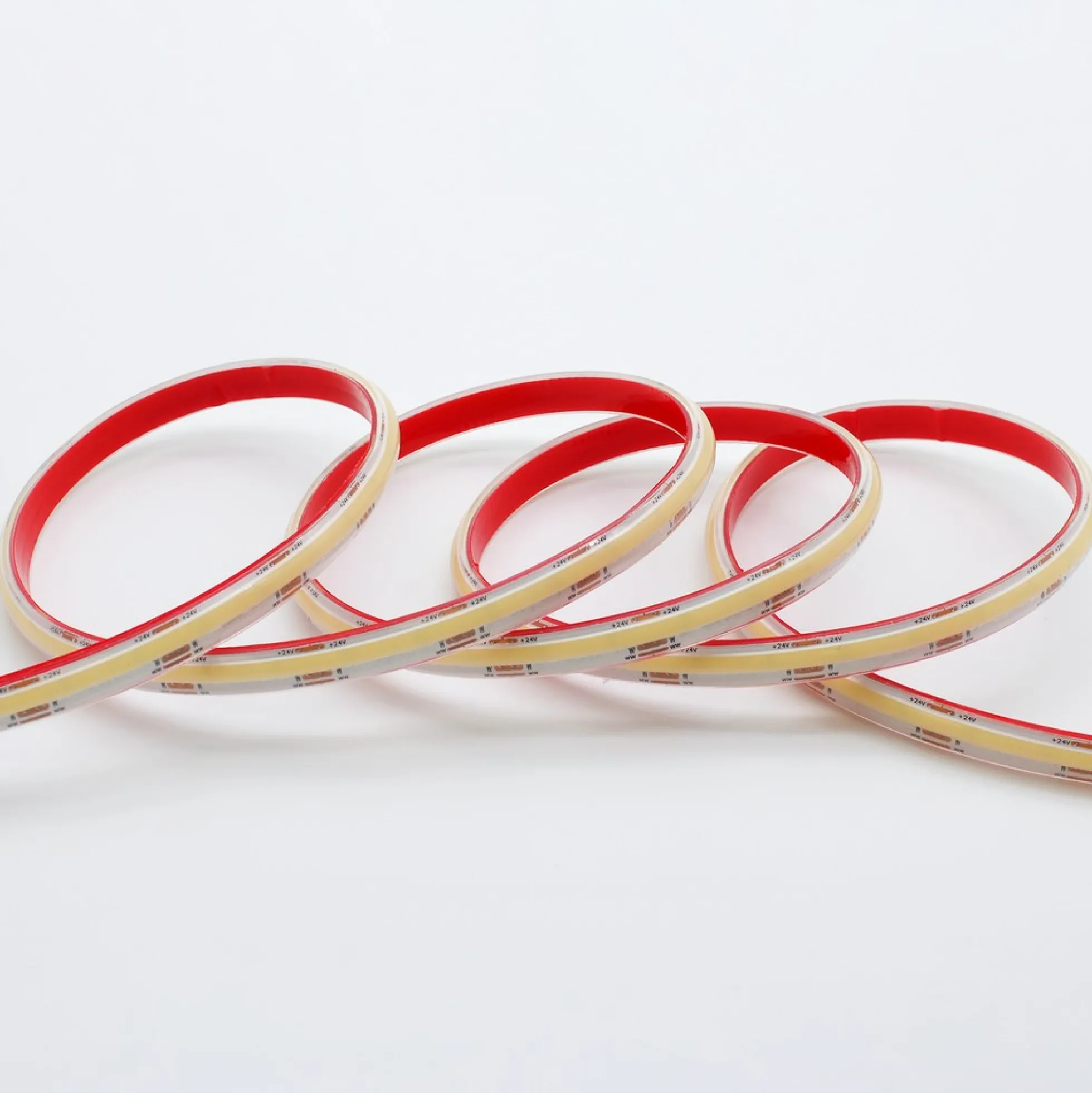 COB CCT LED strip, 5 meter, 20W/m, RA90, 24V DC, IP68, 576 LED/meter