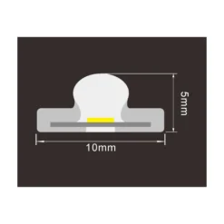 COB-LED strip, 5 meter, Dot-free, IP20, 240 LED/meter, 24V, COB LED