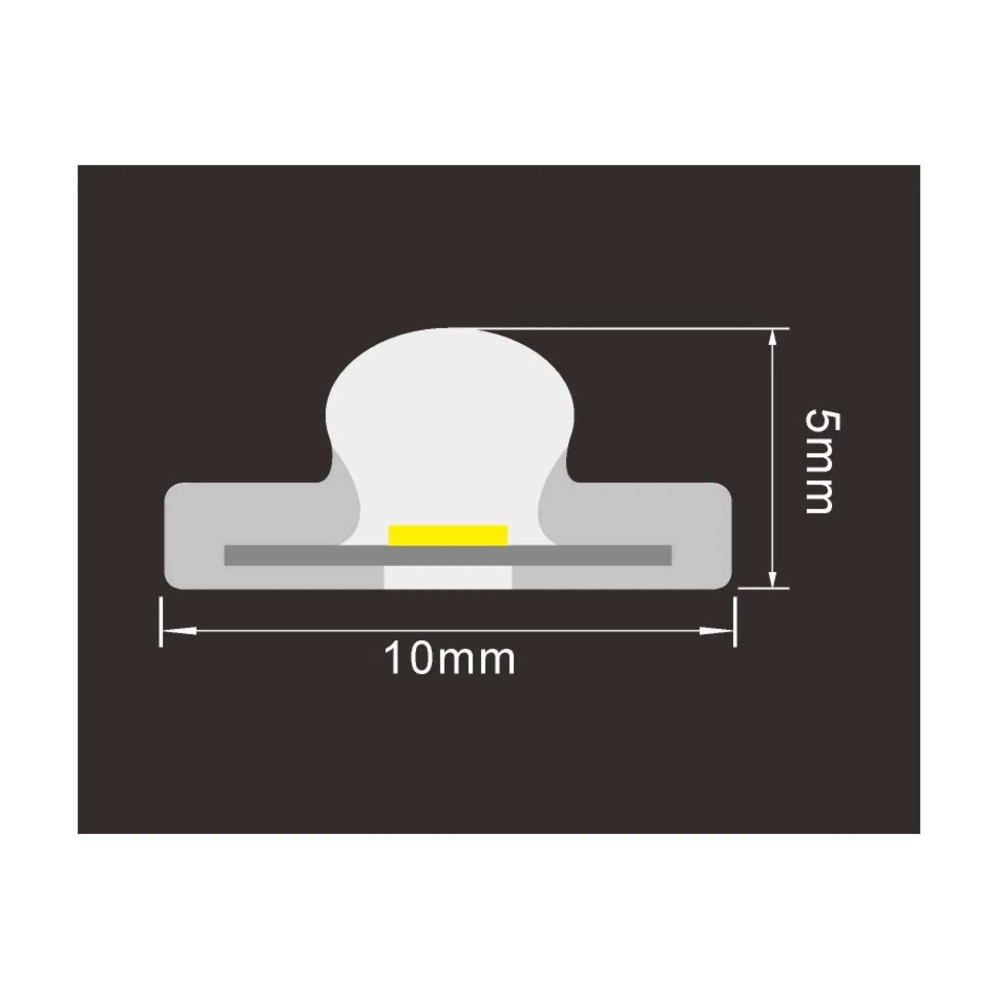 COB-LED strip, 5 meter, Dot-free, IP20, 240 LED/meter, 24V, COB LED