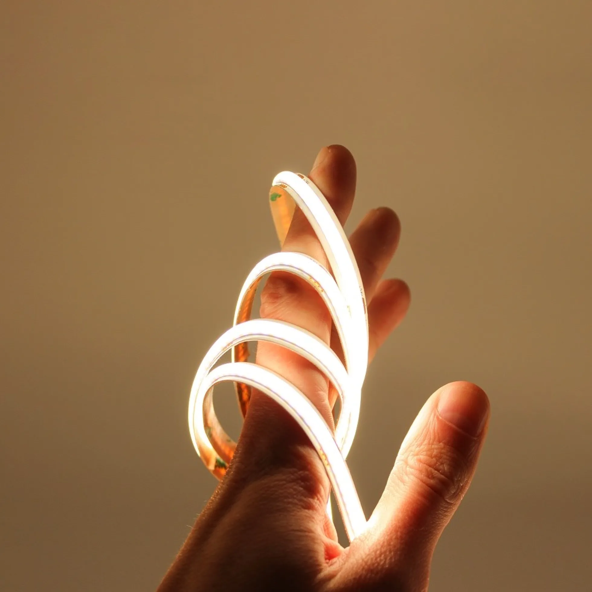 COB LED-strip, 10 meter, 6,5W/meter, 24V, IP20, RA95
