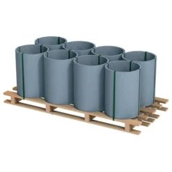 COIL, Prepatina blaugrau 0,80 X 670, rulle á 26 meter
