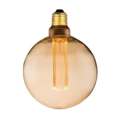 COLORS DIM LED Globe G125 E27 5W, Amber, 1800K