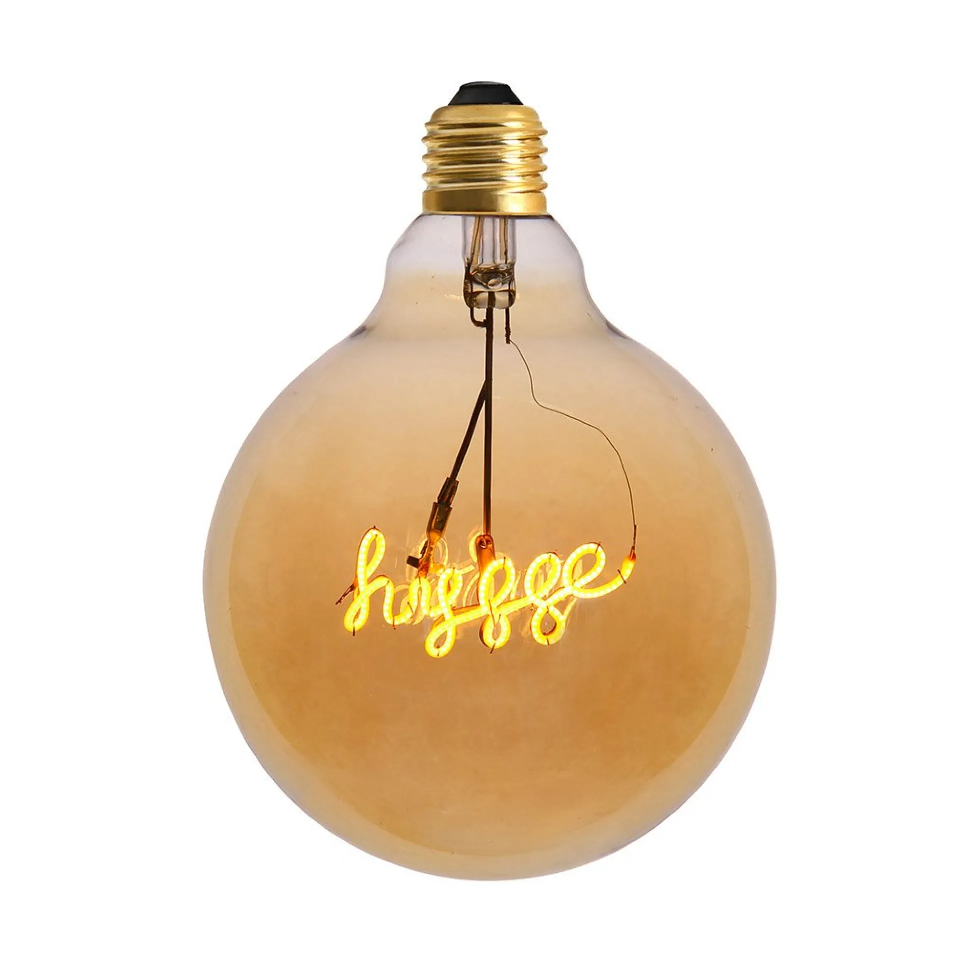 COLORS "HYGGE" LED G125 E27 2.5W, 1800K, 360° lysfordeling