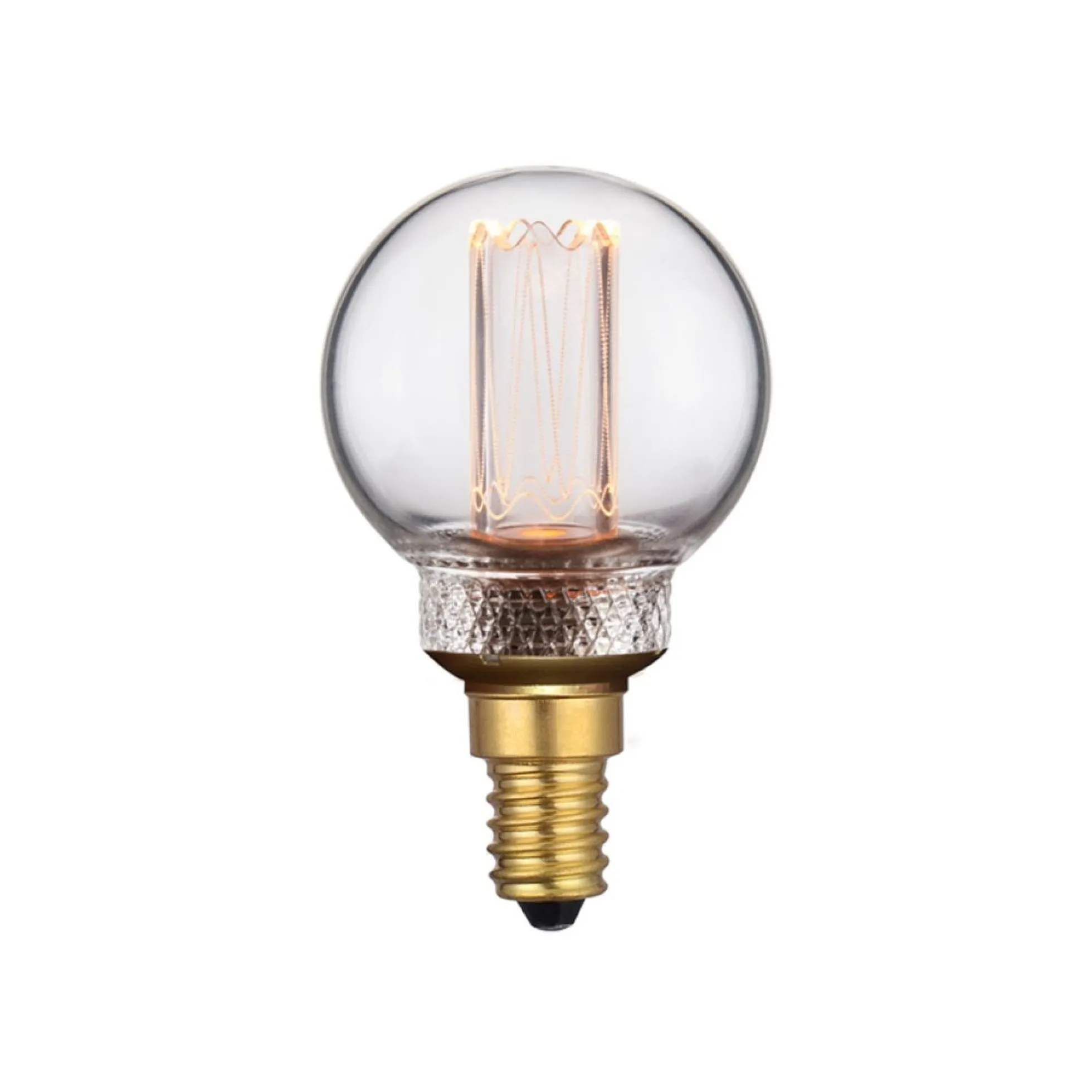 COLORS Krone E14 2W Blitz, 3000K, 200lm, Dæmpbar, Klar Glas
