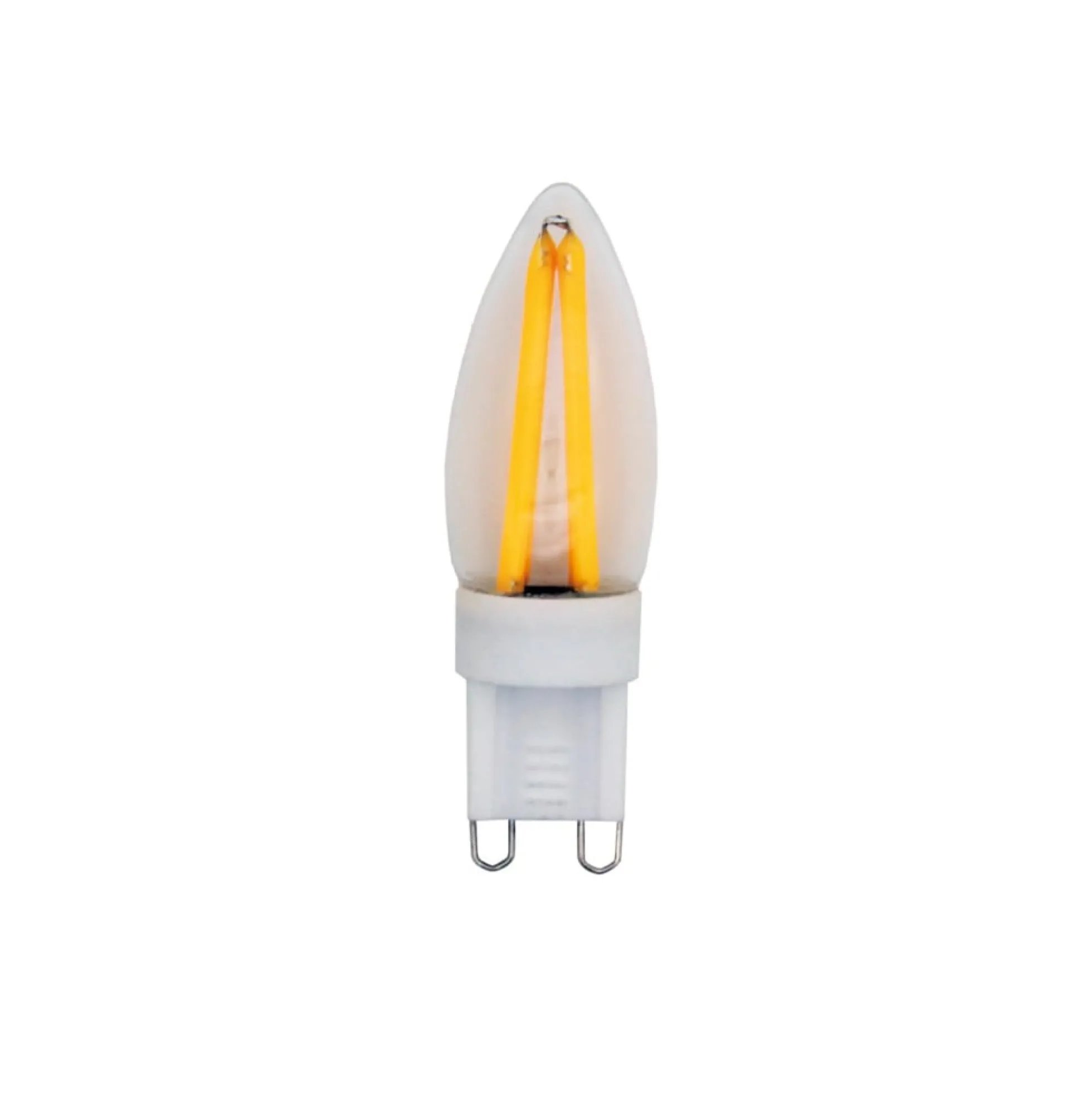 COLORS LED Tube De Luxe 2W G9 2700K, Klar, 6 cm Højde, 2,5 cm Ø