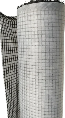 Combigrid 1,5 x 100 m, 310 g forstærket geotekstil, 12 x 12 mm