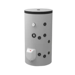 Combi varmtvandsbeholder, 150 L, fritstående, 1 spiral, 600 mm bredde, 1150 mm højde, 690 mm dybde, 3 kW ydelse, energiklasse B