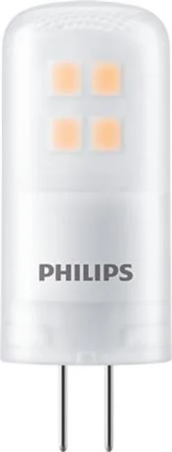 CorePro LED Stiftspot, 12V, 2,1W, 827, 210 lumen, G4, Dæmpbar