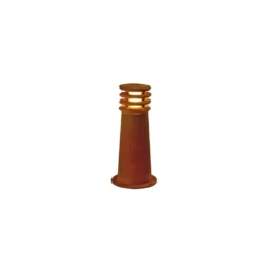 Corten havelampe, 11W, 40 cm, IP65, 3000K, 1600 lumen, 230V, rust
