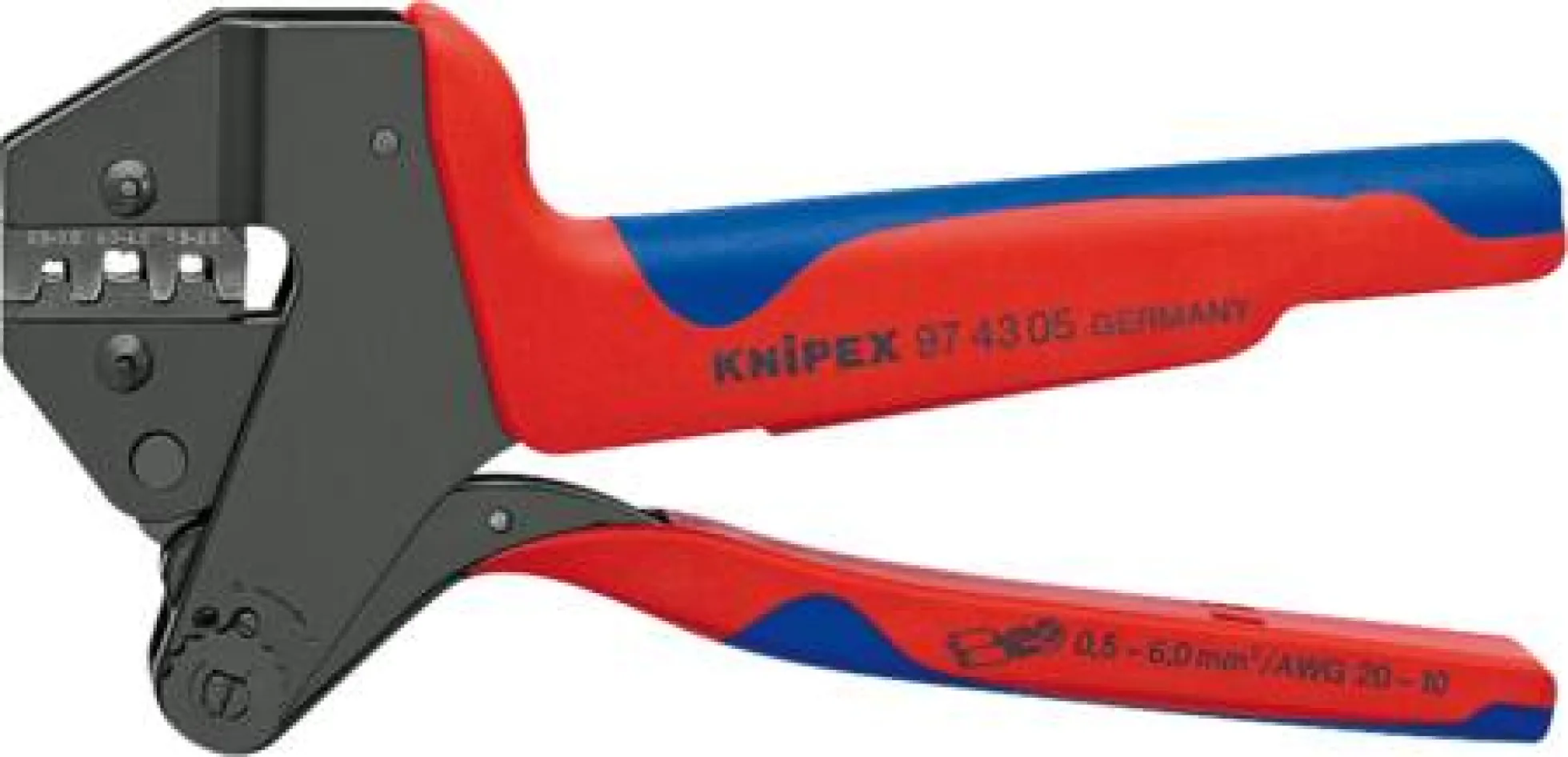 Crimptang i kuffert uden bakker - Knipex