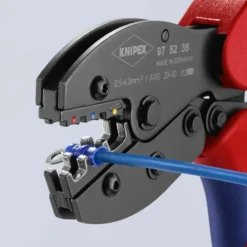 Crimptang 9752 36, ISO kabelsko, 0,5-6mm2 - Knipex