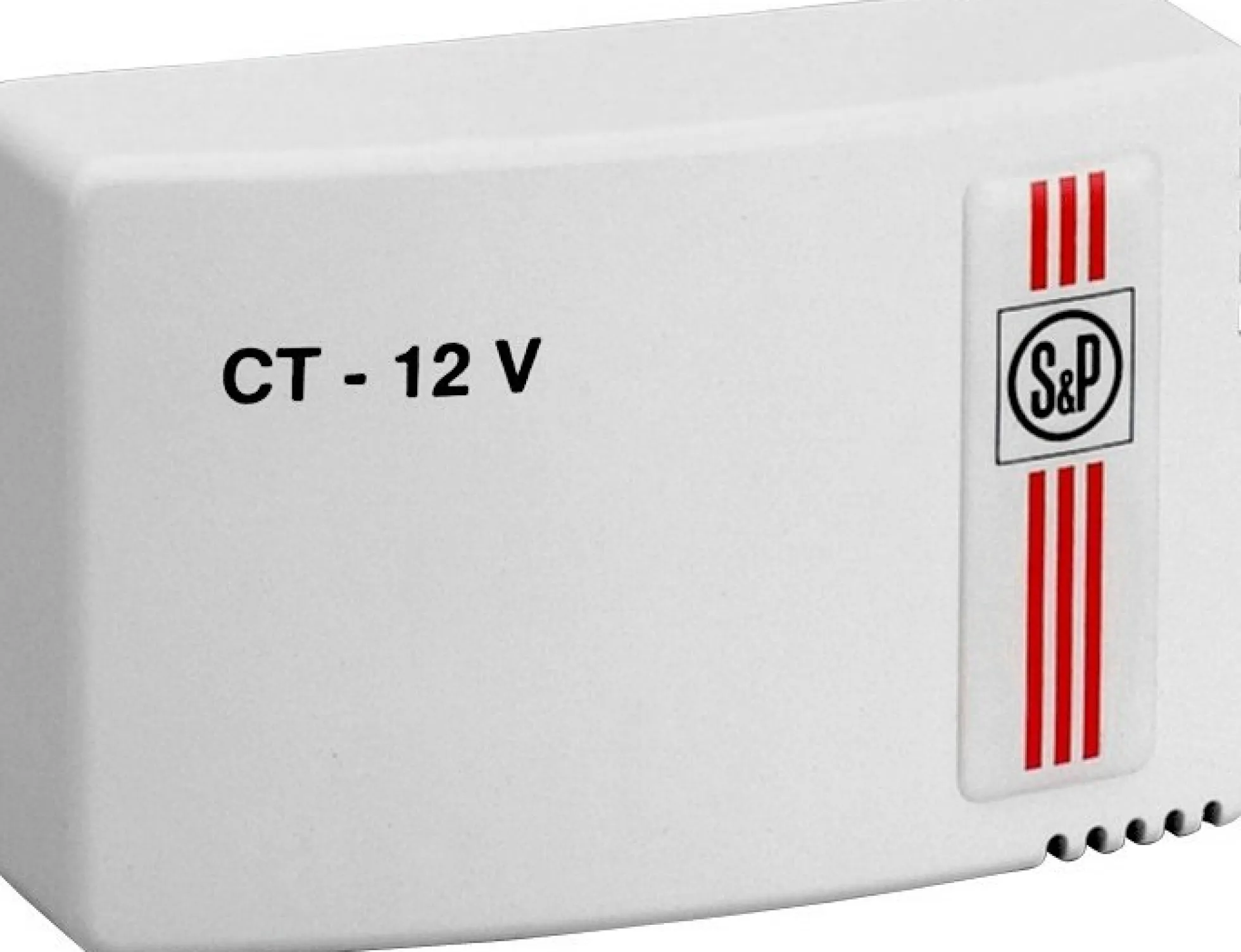 CT-12/14: Sikkerhedstransformator til S&P svagstrømsventilatorer (f.eks. EDM-100 C 12V), 12Vac – S&P