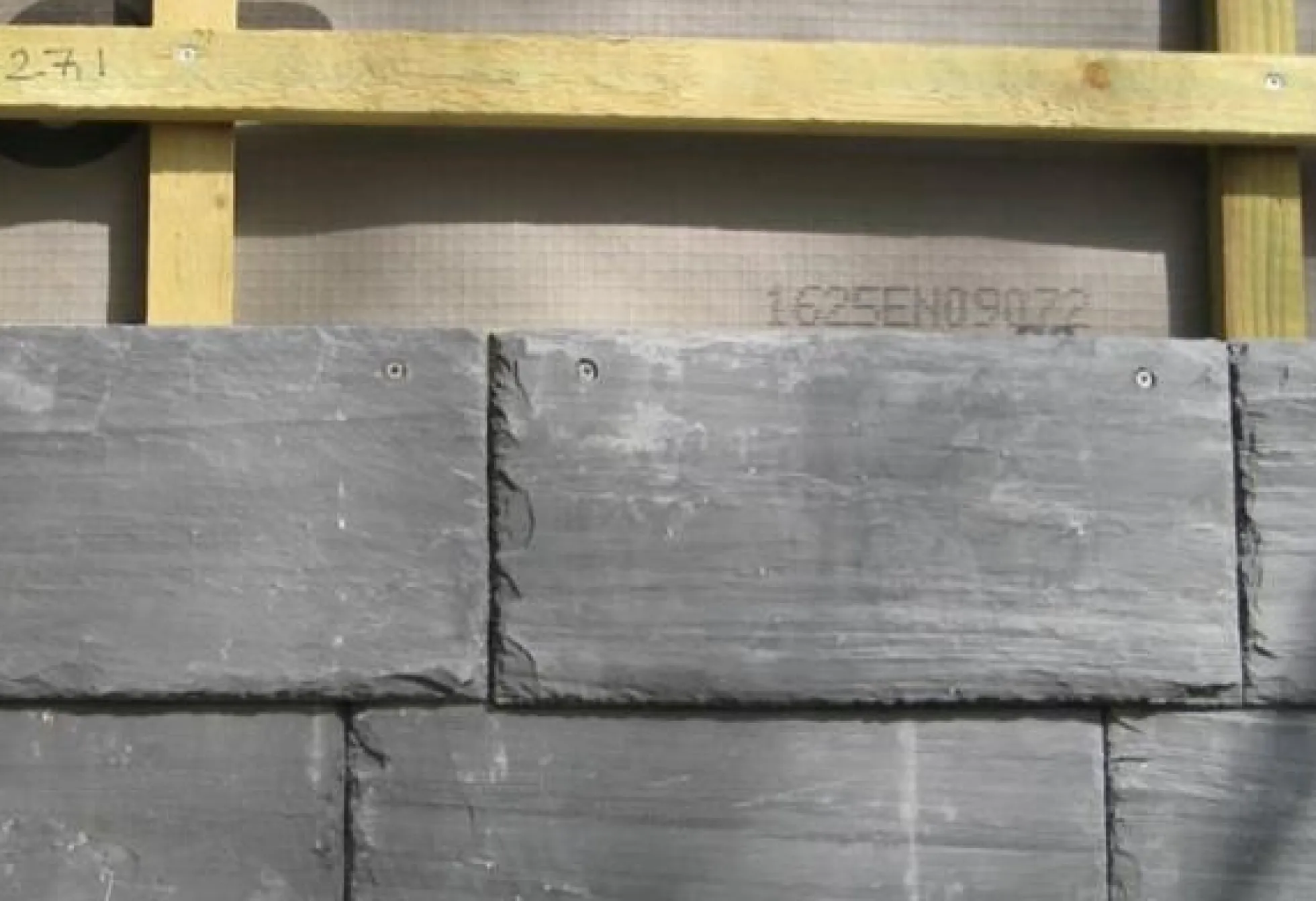 Cupa Clad 101 Logic naturskifer til facade med huller, 400x200 mm