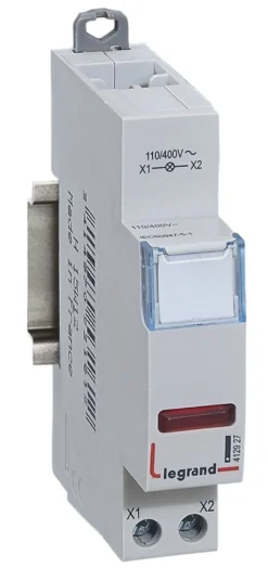 CX3 signallampe, rød LED, 110/400V