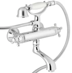 Damixa Bruseterm kar/br. trad forkr inkl ros, krom