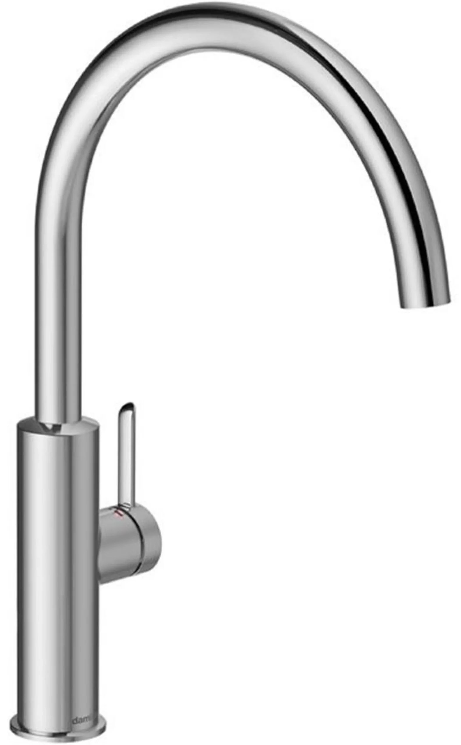 Damixa Iris køkkenarmatur, C-tud, 1-grebs, 225 mm tud