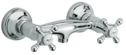 Damixa Tradition, Brusearmatur uden termostat, afgang ned, krom