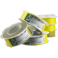 Dampspærretape Yellow-Liner, 50 mm x 25 meter, gul (rivbar) - 25 meter