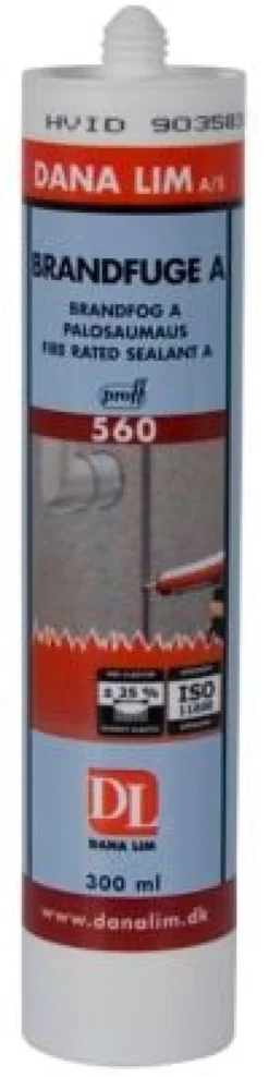 Dana Lim brandfuge A 560, hvid - 300 ml