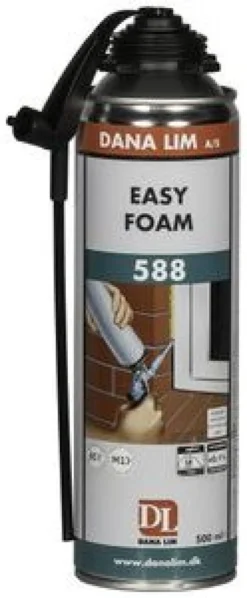 Dana Lim Easy Foam 588, byggeskum - 500 ml dåse