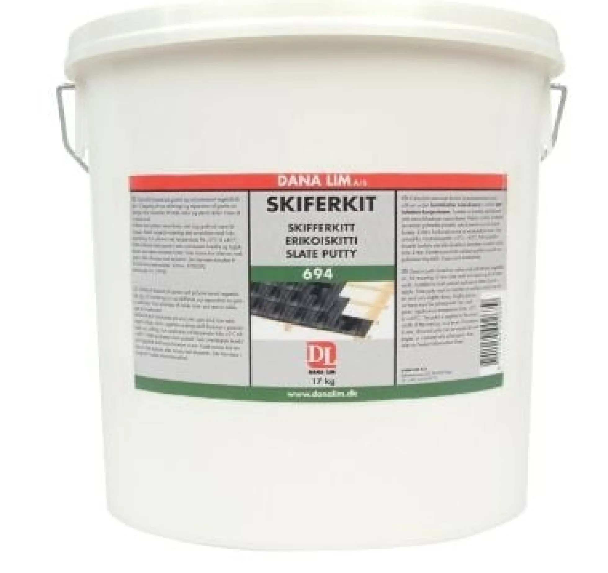 Dana Lim skiferkit 694, 10 liter, sort