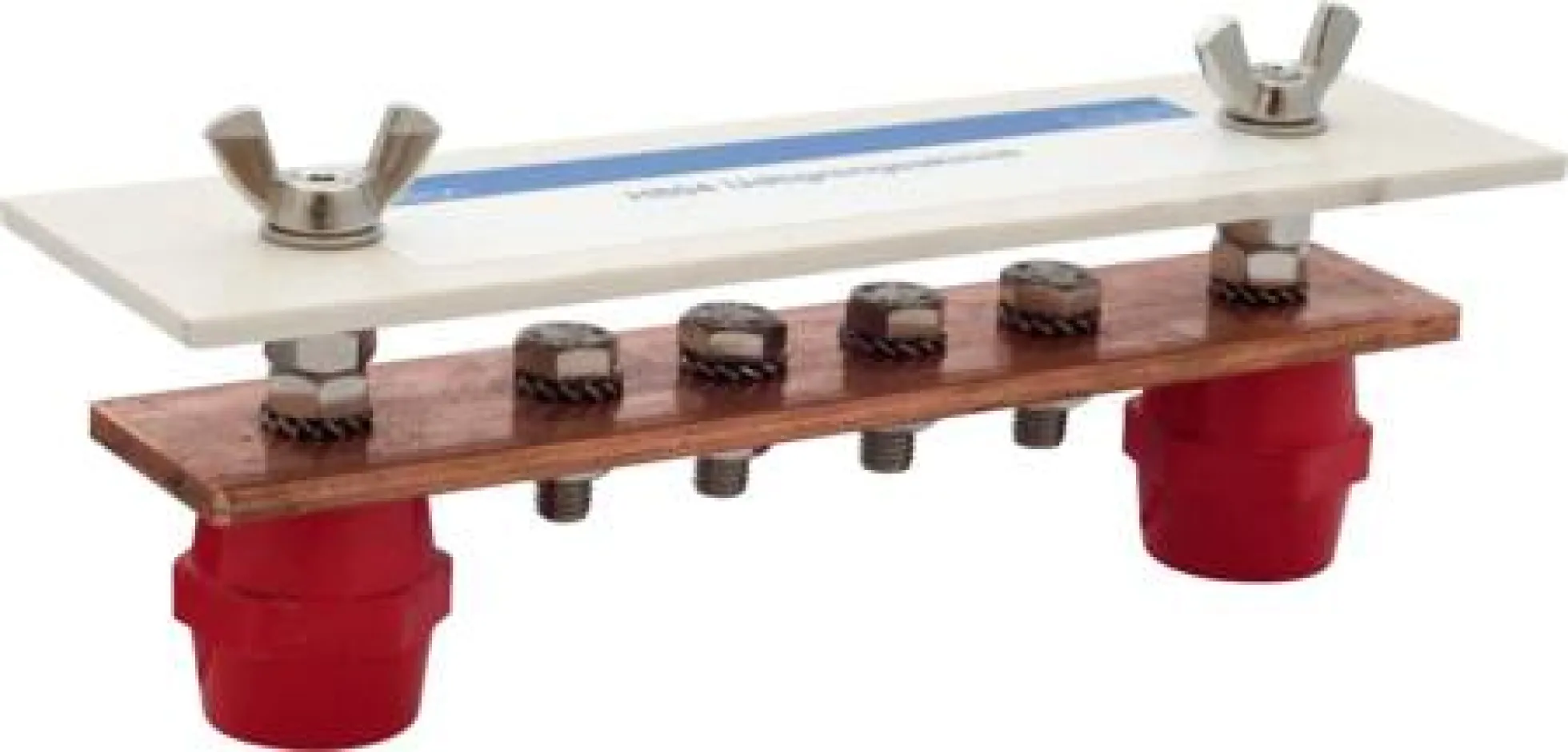 Dan Delektron Potentialudligningskinne, H804, 195x40x5mm, Kobber