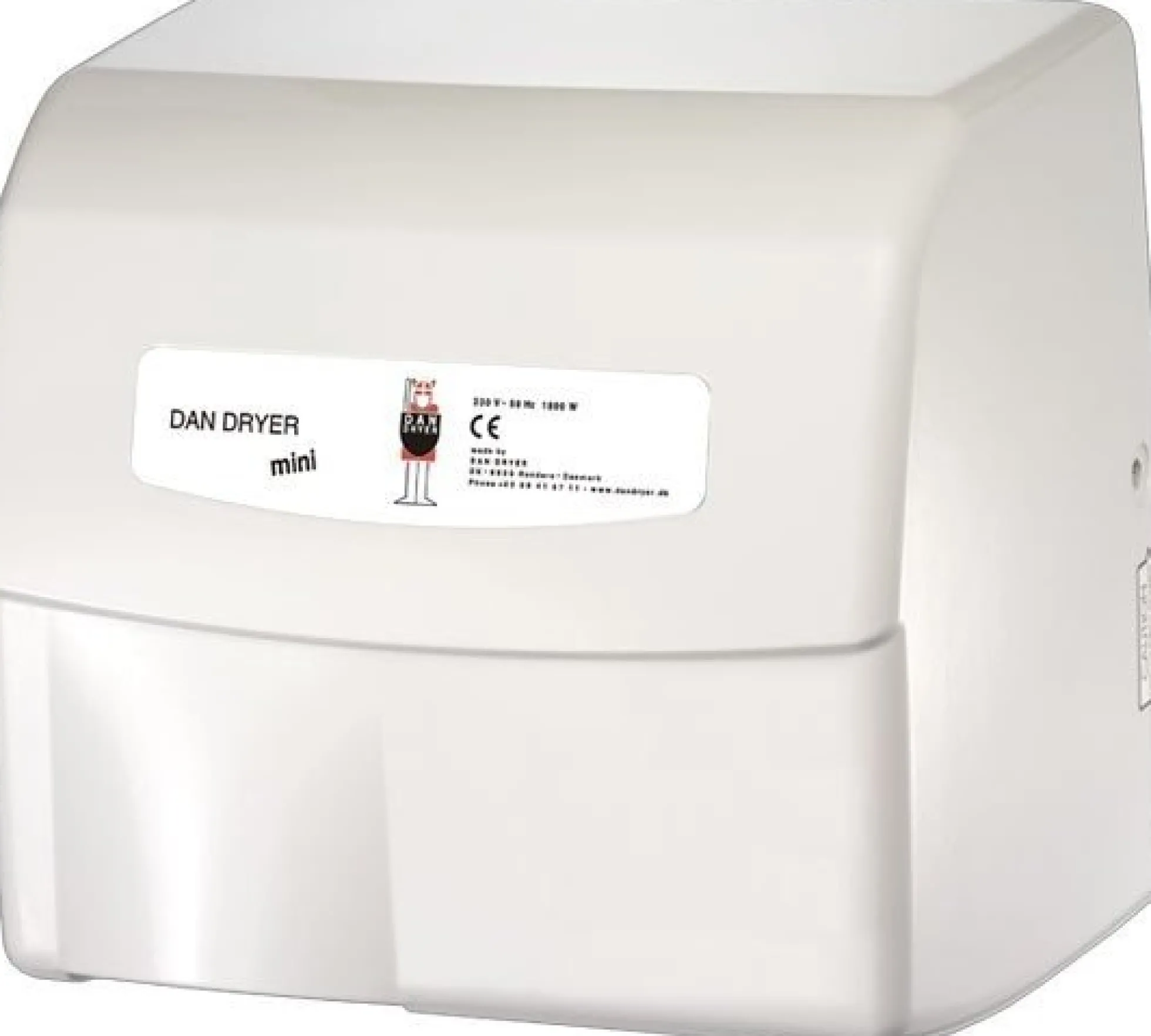 DAN Dryer Mini (270) – Håndtørrer, 230Vac, hvid