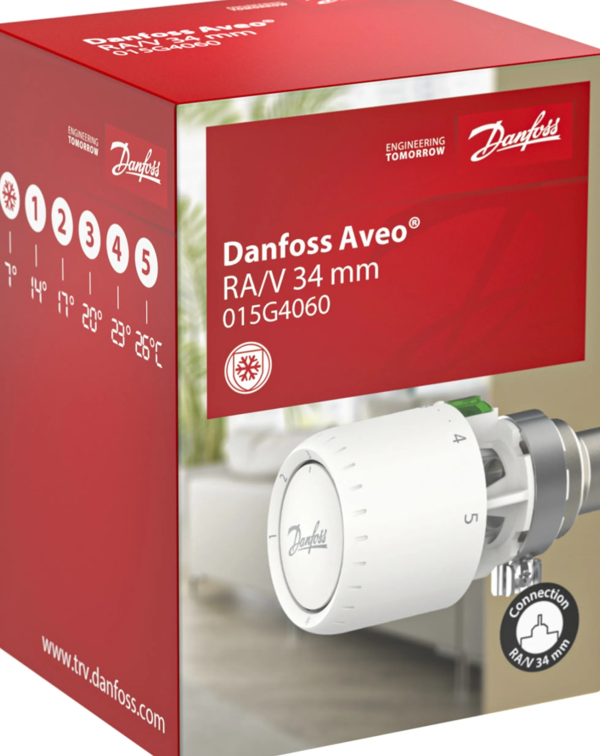 Danfoss Aveo servicetermostat RA/V