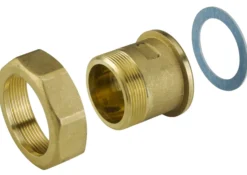 Danfoss Gevindnippel AB-QM, 3/8'' x 1/2'', DN 10, Nippel/nippel