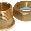Danfoss gevindnippel til AB-QM ventiler, 1" omløber x 3/4" nippel