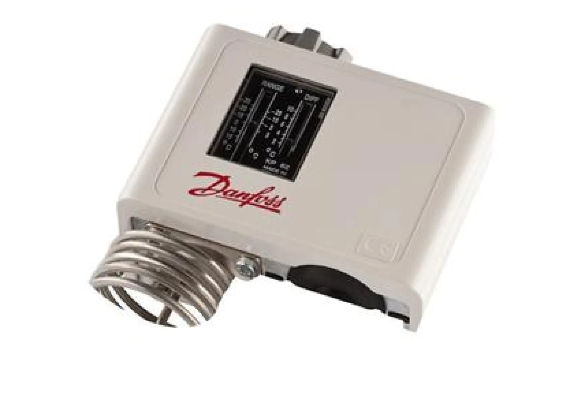 Danfoss KP termostat, Indstillingsområde Diff. 4,5 - 25 / 1,8 -7 °C