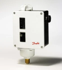 Danfoss RT112 pressostat, 0,1-1,1 bar, Manuel max, 3/8