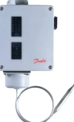 Danfoss RT107 termostat, 70-150°C, auto, 2 meter