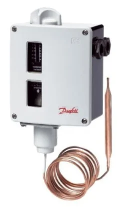 Danfoss RT107 termostat, 70-150°C, auto, 2 meter