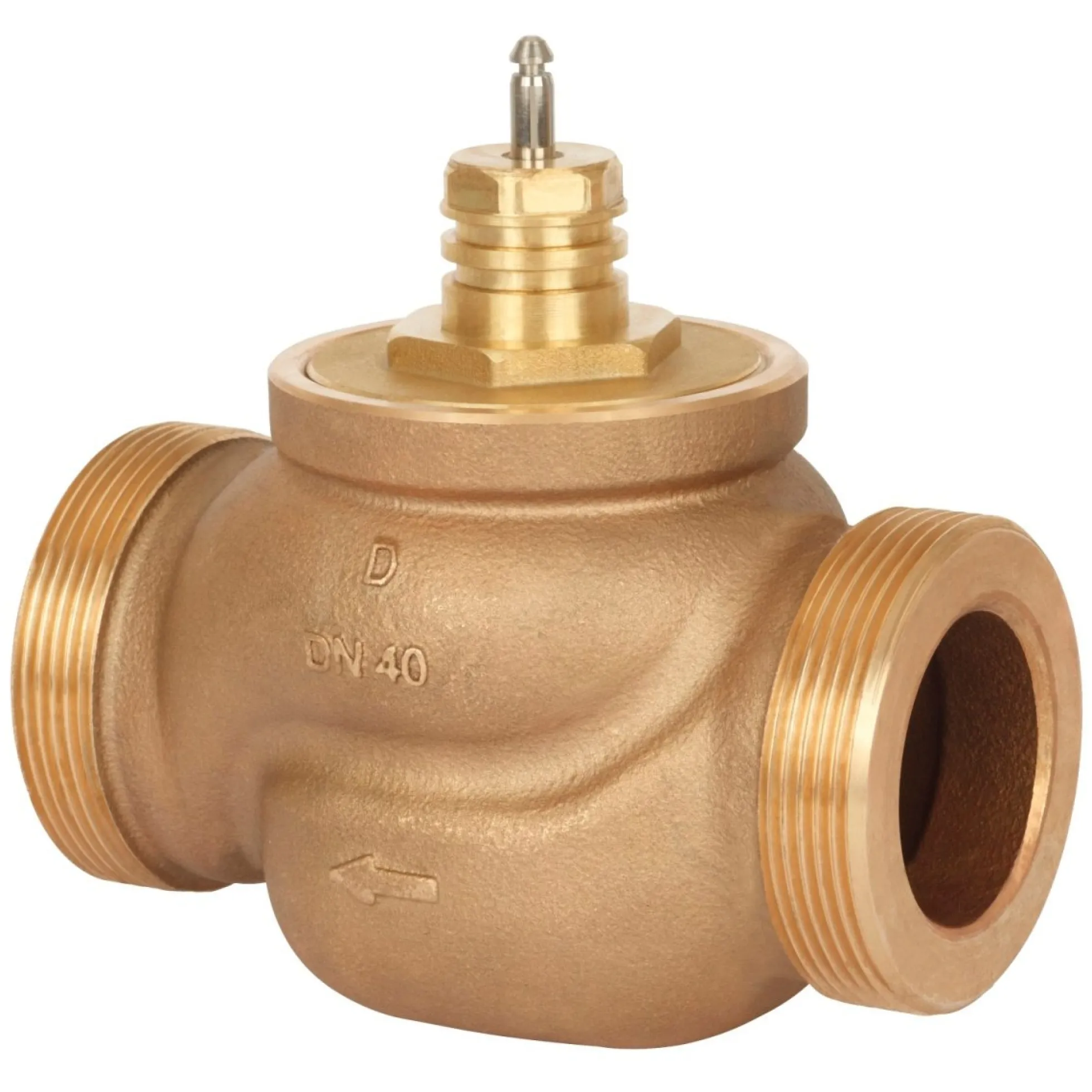 Danfoss sædeventil VRB2, DN15, 1" udvendigt gevind, PN16, KVS 2,5