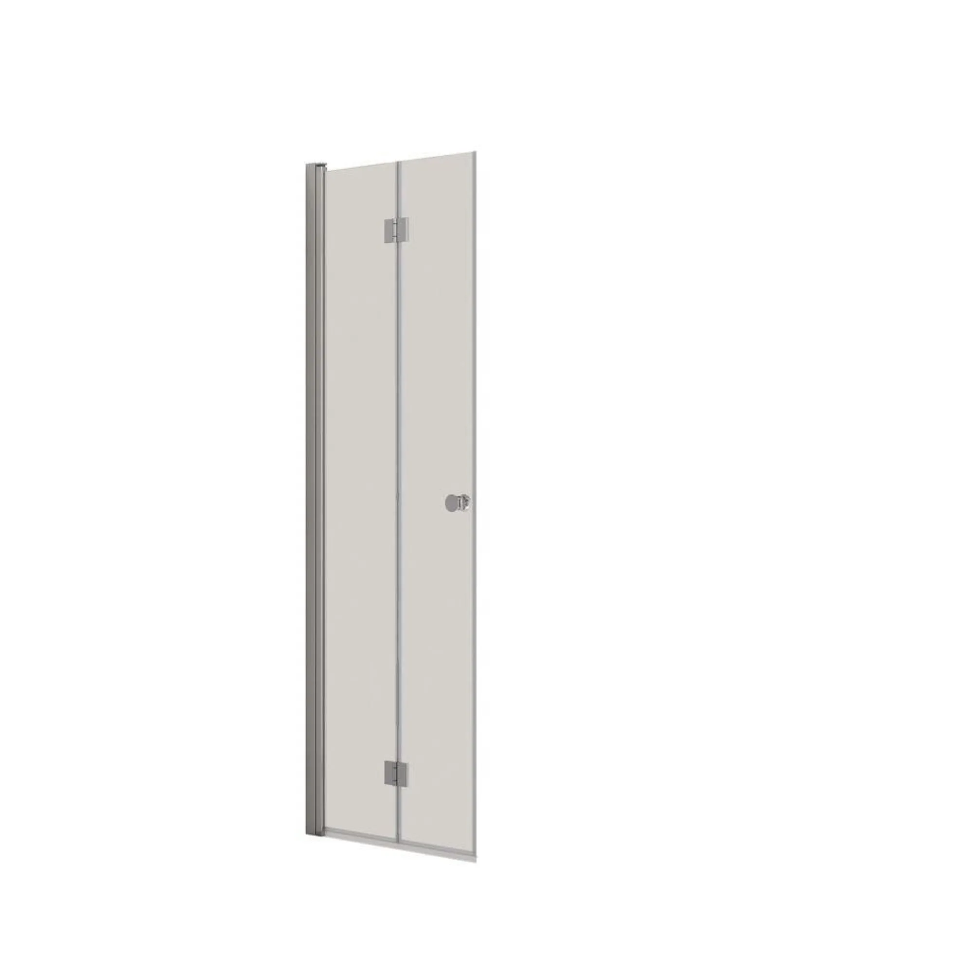 Dansani B71-01 Match B-foldedør, 67-69 cm, satin/klar