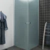 Dansani brusedør, frosted glas, 200 cm, 87-89 cm