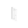 Dansani Match "B" foldedør, 200*97-99 cm, klart glas