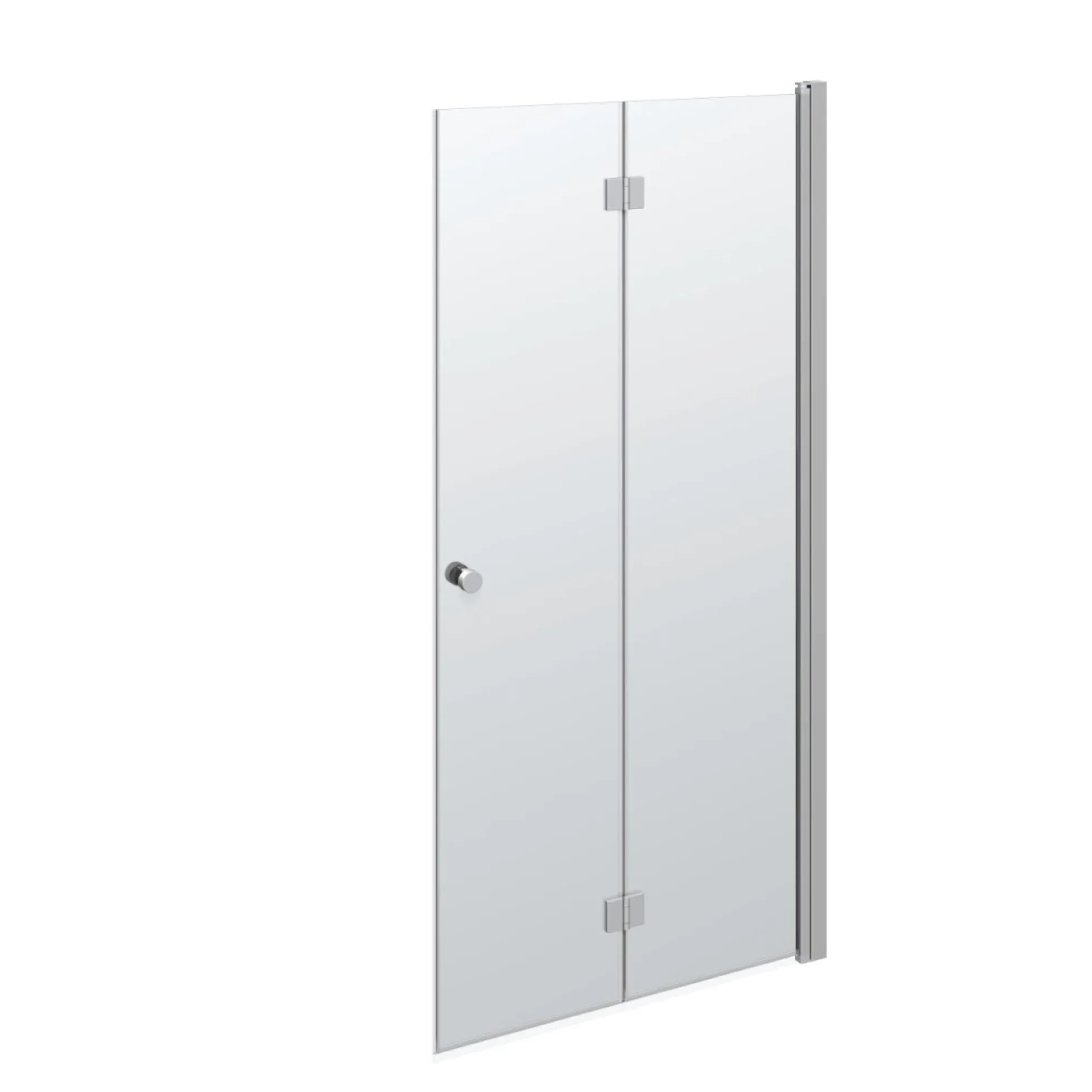Dansani Match "B" foldedør, 200*97-99 cm, klart glas