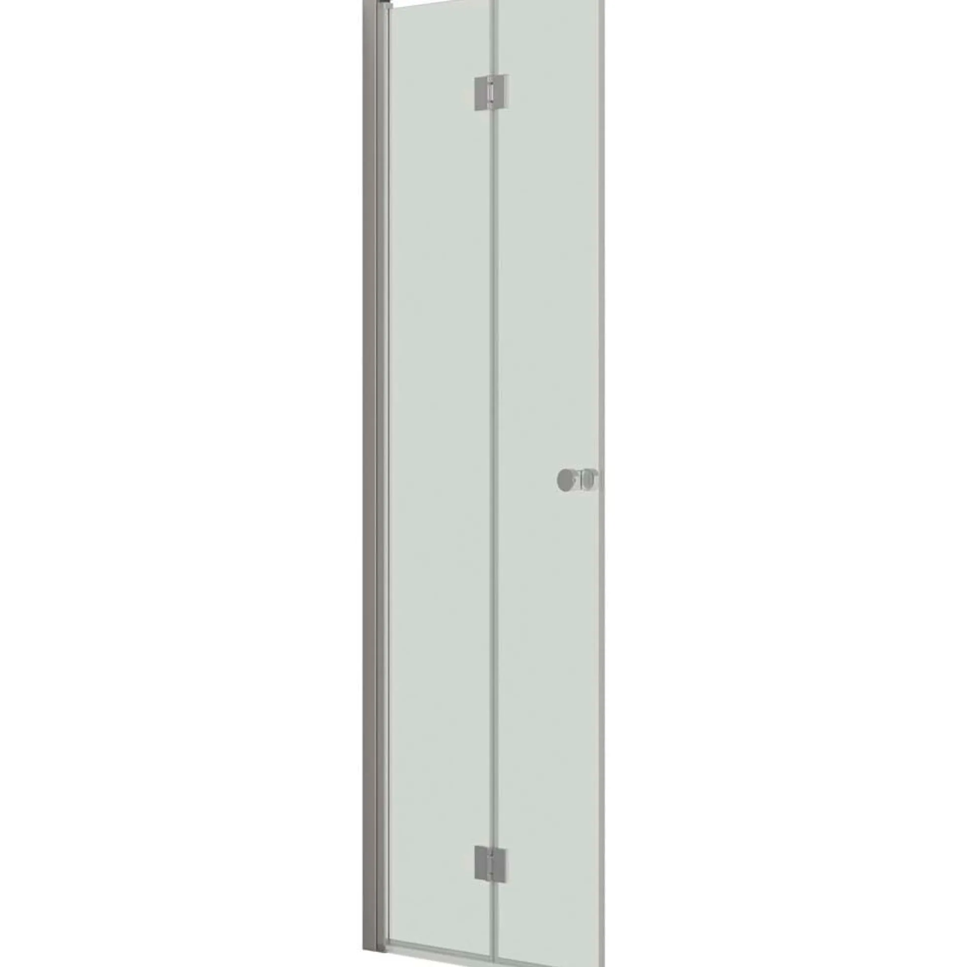 Dansani Match "B" Foldedør, 200*67-69 cm, satin/klart glas