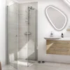Dansani Match Brusedør, 200 cm, 67-69 cm, klart glas