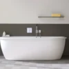Darling New badekar, 1900 x 900 mm, med integreret panel