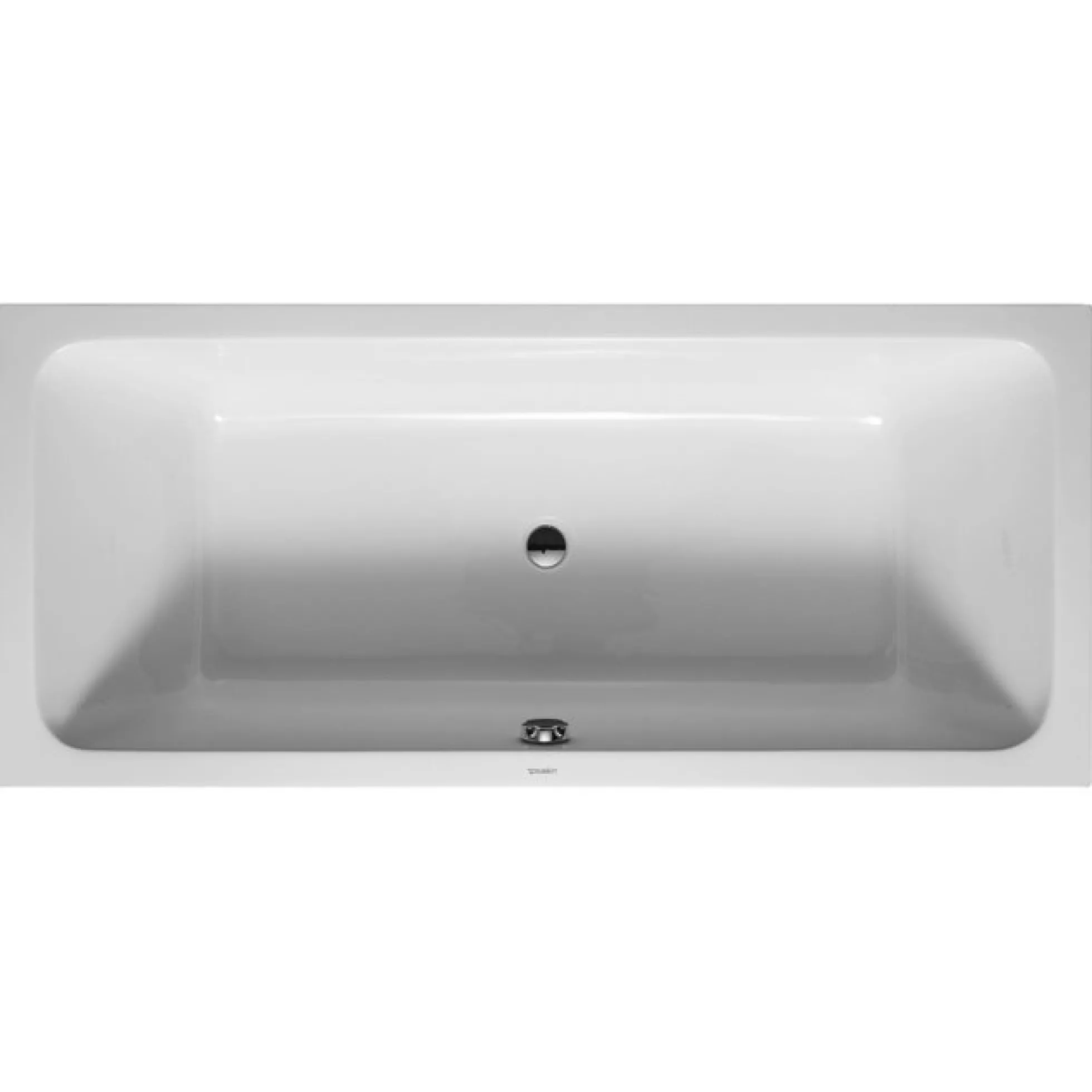 D-Code badekar til indbygning 180 x 80 cm. Afløb i midten – Duravit