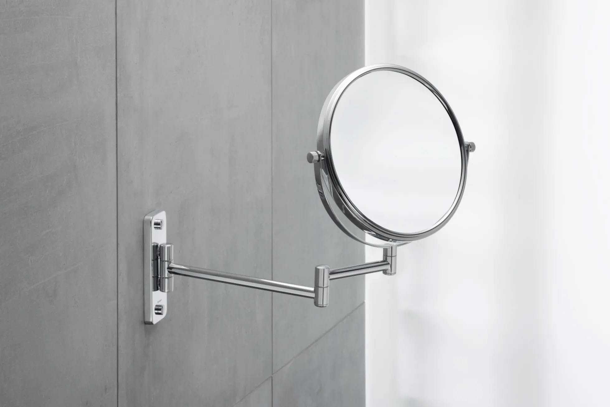 D-code make-up spejl, 3x forstørrelse, krom - Duravit
