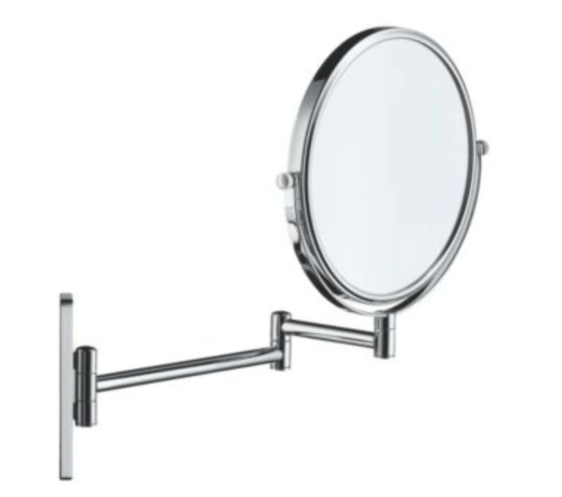 D-code make-up spejl, 3x forstørrelse, krom - Duravit