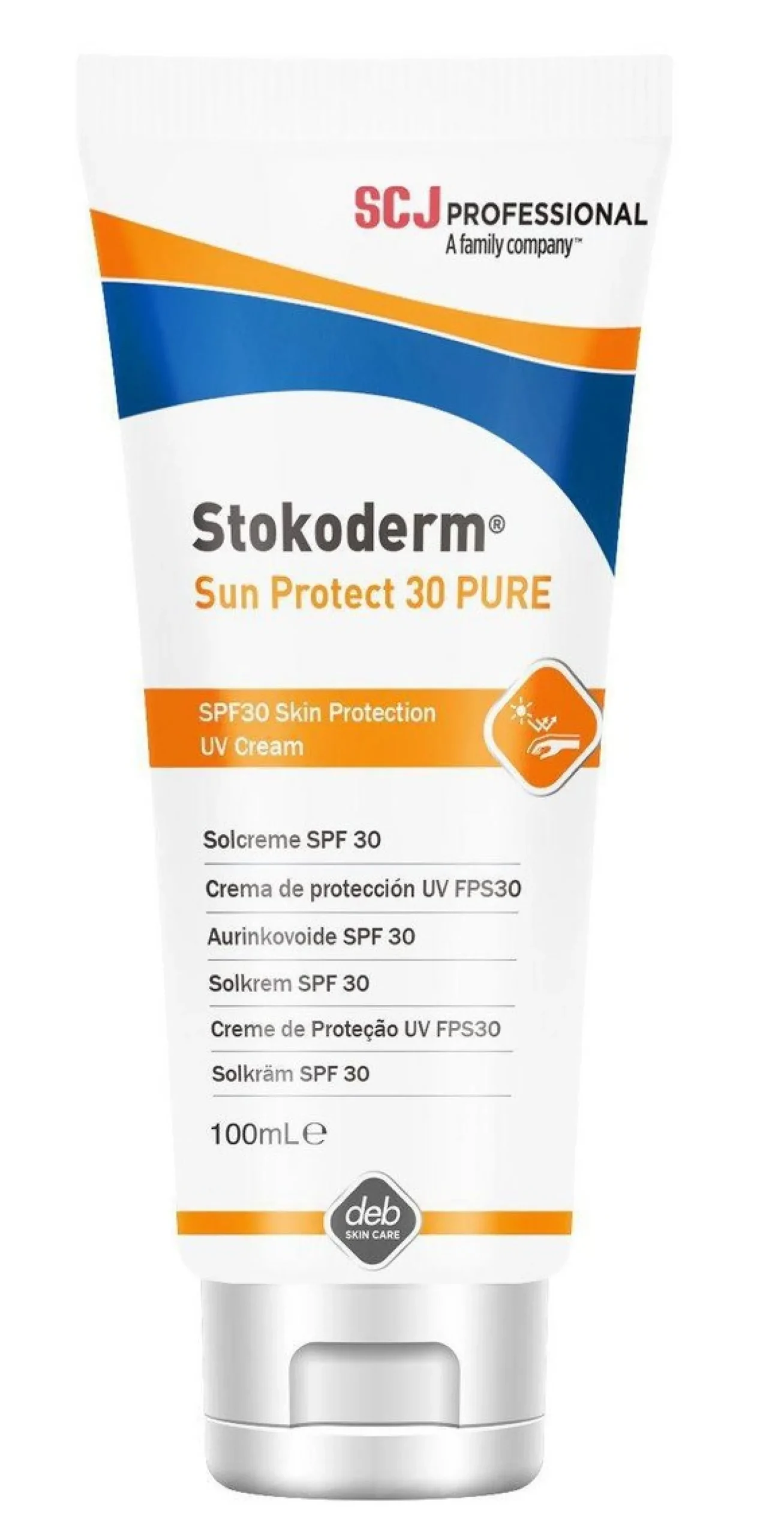DEB Stokoderm Sun Protect solcreme, SPF 30, 100 ml