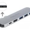 Delock docking station til MacBook, Dual HDMI 4K / PD / Hub