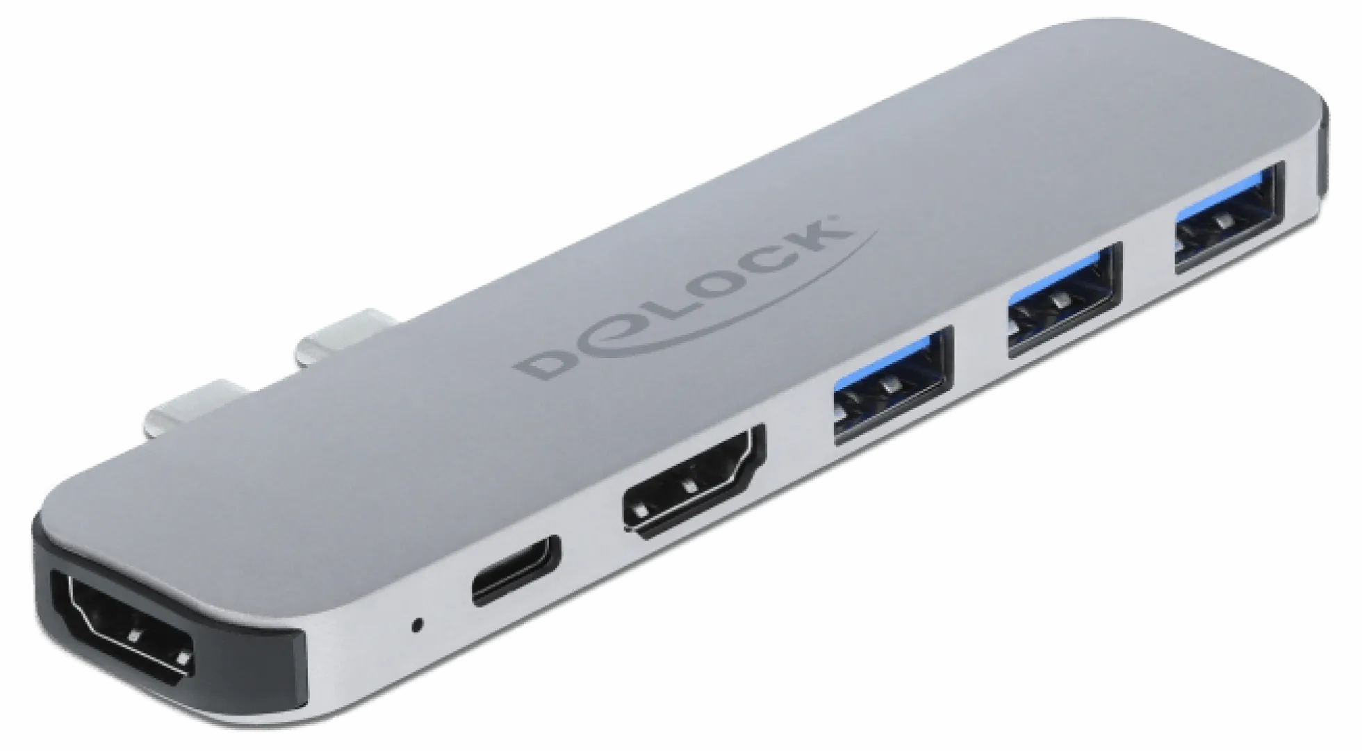 Delock docking station til MacBook, Dual HDMI 4K / PD / Hub