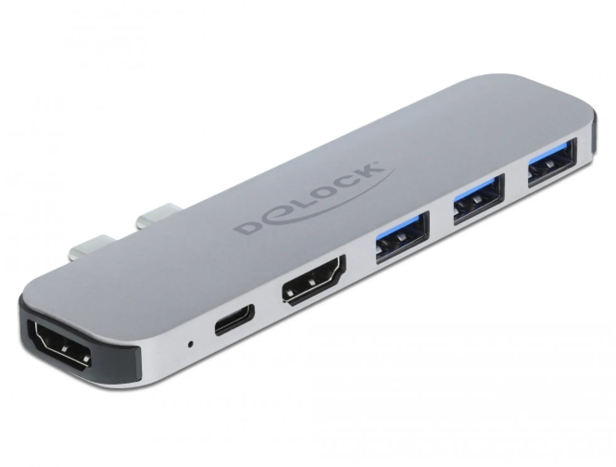 Delock docking station til MacBook, Dual HDMI 4K / PD / Hub