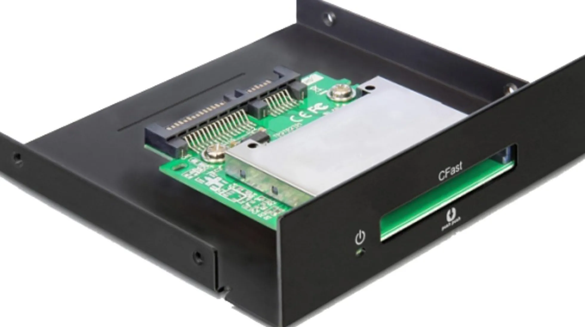 DeLOCK kortlæser, intern/3,5", SATA, CFast, 1 slot